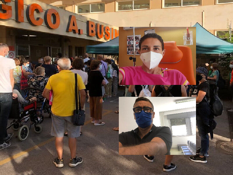Cagliari, litigi e urla tra i pazienti nel caos fuori dall’Oncologico: “Sembrava di stare al macello” (VIDEO)