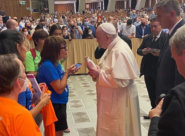 La marcia dei ragazzi sardi più fragili, oggi l’incontro con Papa Francesco