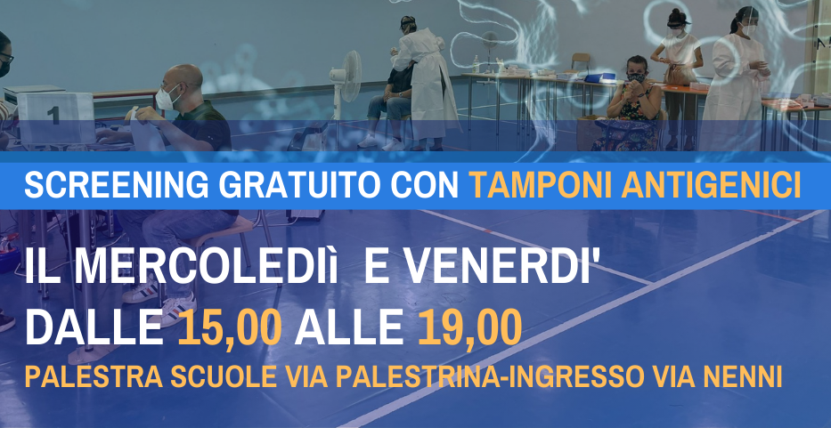 Quartu, nuova campagna di screening con i tamponi: “Gratis tutti i mercoledì e venerdì nella palestra di via Palestrina”