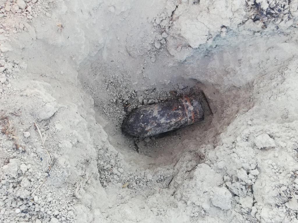 Trovato un ordigno della seconda guerra mondiale nelle campagne di Guamaggiore