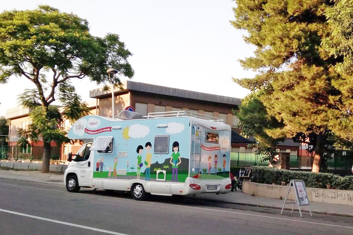 Cagliari, torna il servizio Bibliobus e Book-nic