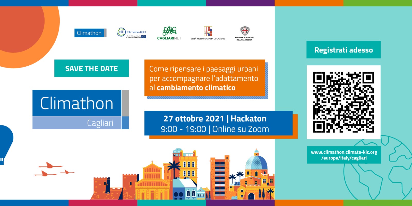 Climathon 2021, ripensare i paesaggi urbani: cittadini del Cagliaritano in gara per proporre idee innovative