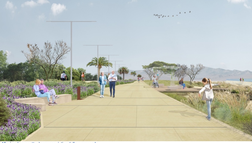 Quartu, i fenicotteri devono nidificare: “I lavori per il nuovo Poetto dopo l’estate 2022”