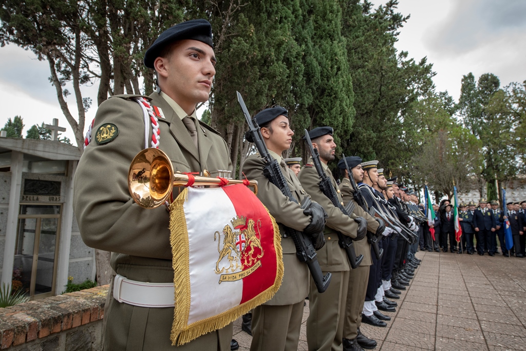 2 Novembre, la Brigata Sassari commemora i Caduti di tutte le guerre