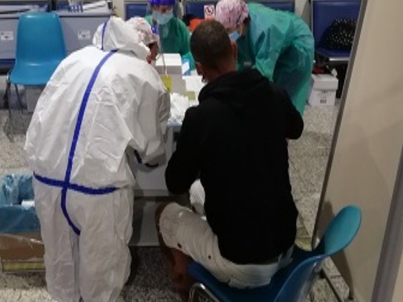 Quartu, raffica di tamponi in poche ore nella palestra di via Nenni: “Solo due cittadini positivi”