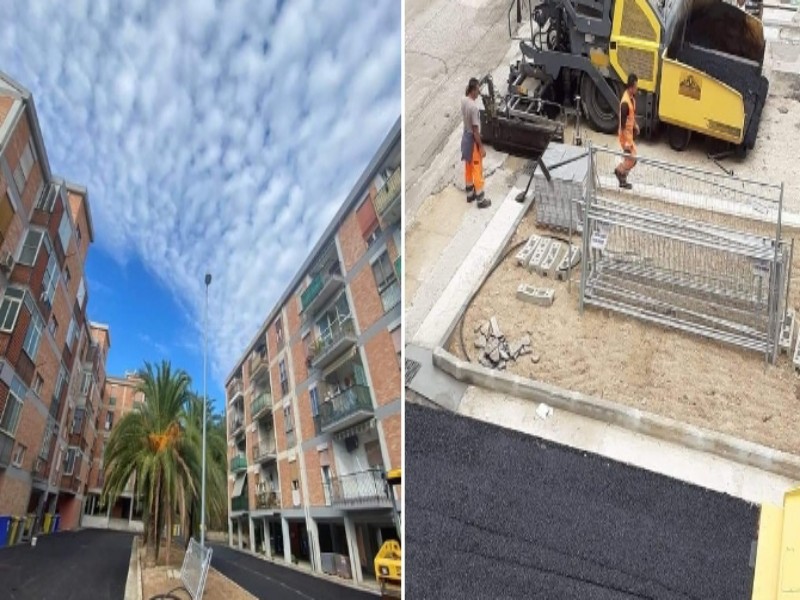 Giochi, tanto verde e nuovi marciapiedi: a Monserrato risorge dopo 25 anni piazza Settimio Severo