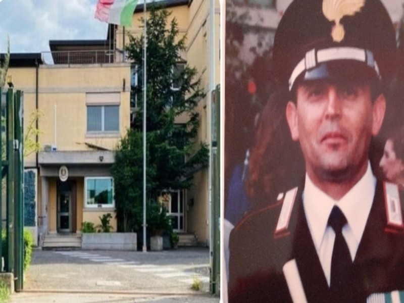 A Monserrato il piazzale della caserma intitolato a Paolo Mero, l’indimenticato carabiniere stroncato da un infarto