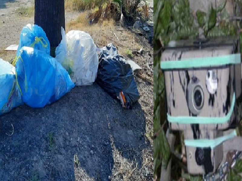 Quartu, guerra agli incivili dei rifiuti: fototrappole nascoste in tutta la città e isole ecologiche mobili