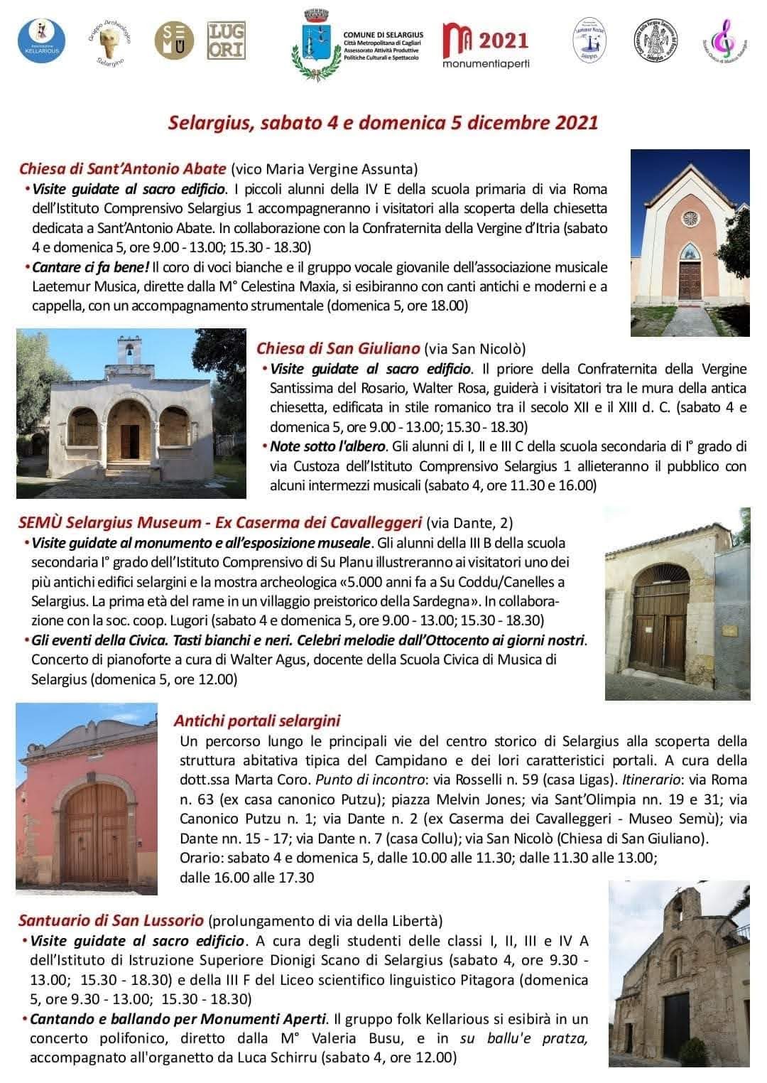 Selargius accoglie Monumenti Aperti, dai concerti alle visite guidate con la carica di 140 studenti