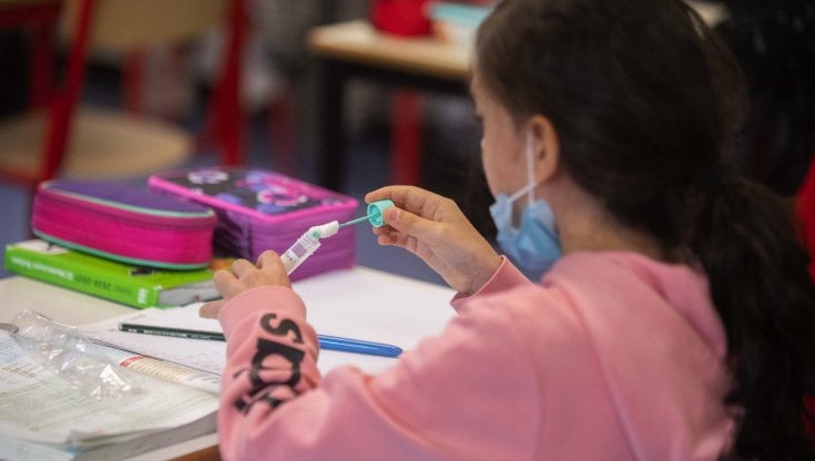 Covid, tamponi salivari per migliaia di studenti sardi: “1330 bambini testati ogni quindici giorni”