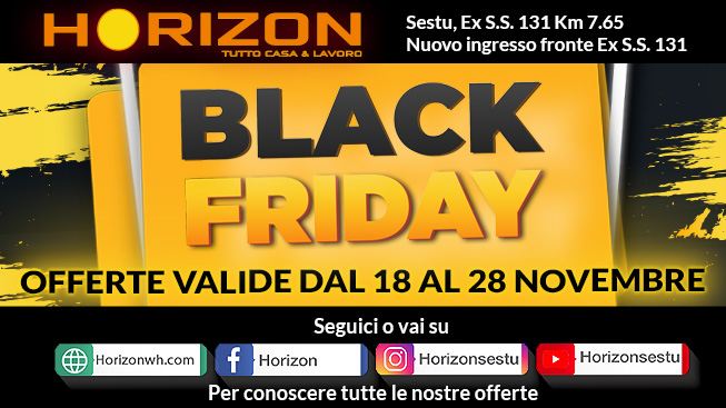 Horizon anticipa il Black Friday