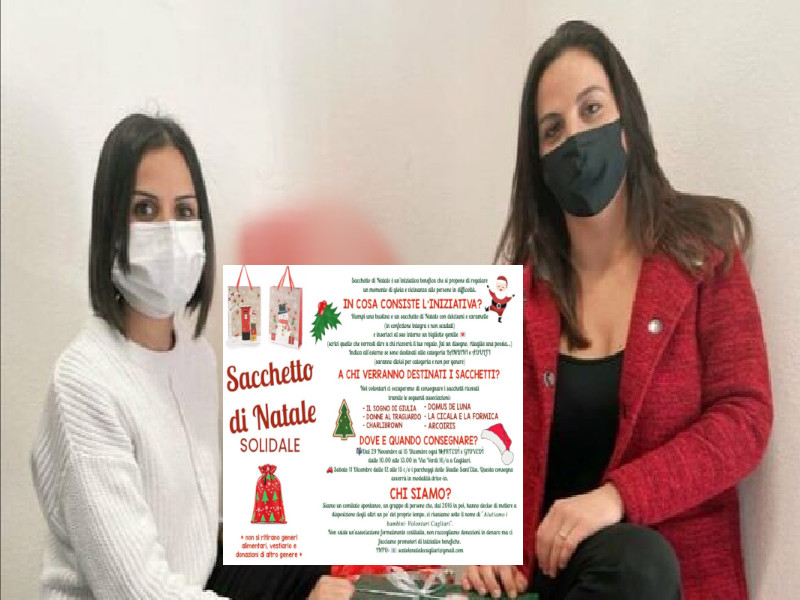 Dolci da donare ai bimbi sfortunati, a Cagliari arrivano i “sacchetti di Natale”