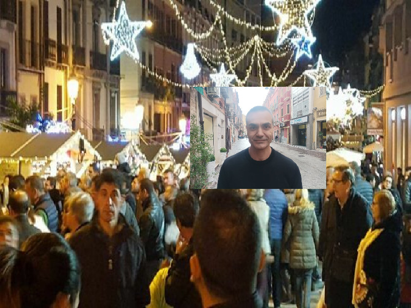 Cagliari, 44 casette natalizie tra piazza Yenne e il Corso: “Il green pass? Se serve lo controlleremo anche ai visitatori”