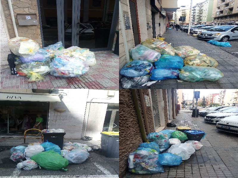 “A Cagliari facciamo il ziz zag tra l’aliga, dobbiamo aspettare una settimana prima che portino via questo schifo puzzolente?”