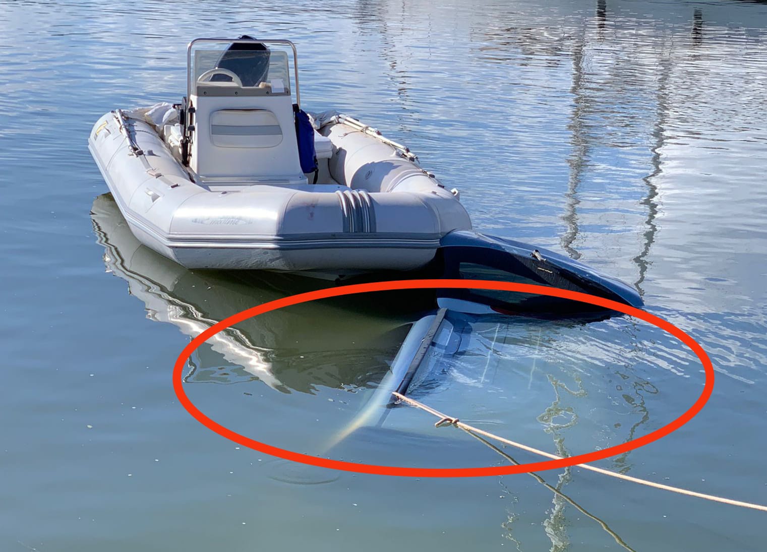 Cagliari, incidente al porticciolo di Su Siccu: un’auto finisce in mare