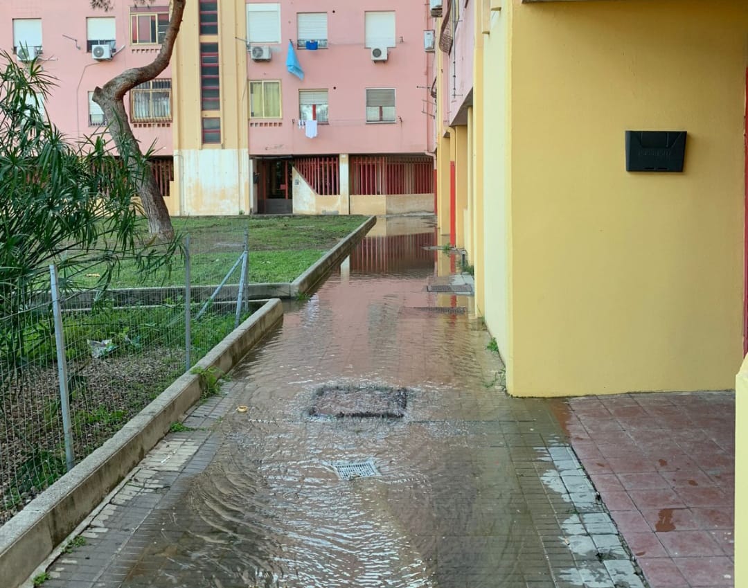 Cagliari, perdita idrica a Tuvumannu: 20 famiglie senz’acqua in via Castelli