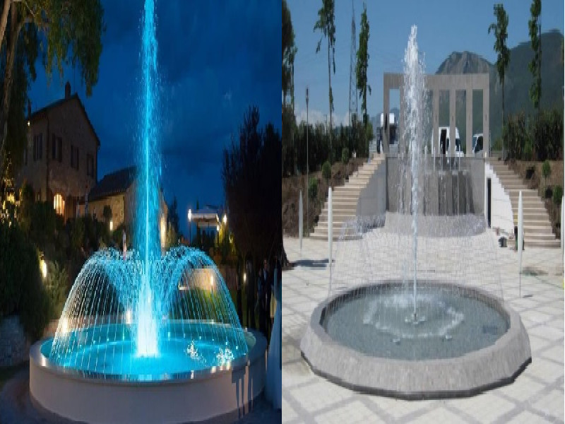 A Monserrato rinascono le fontane storiche, acqua e giochi di luci in via Caracalla e via del Redentore