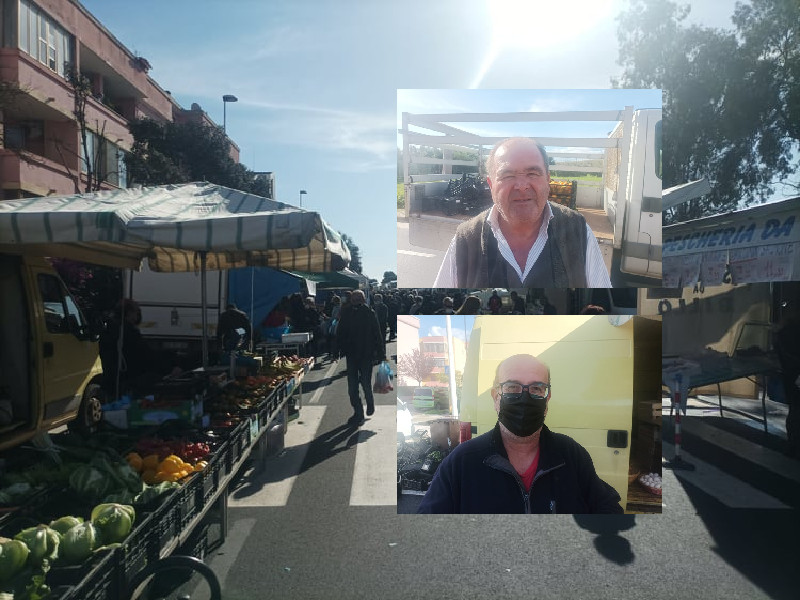 Quartu, affari a picco al mercatino di via della Musica: “Is Arenas è sempre periferia, meglio tornare in via San Benedetto” (VIDEO)
