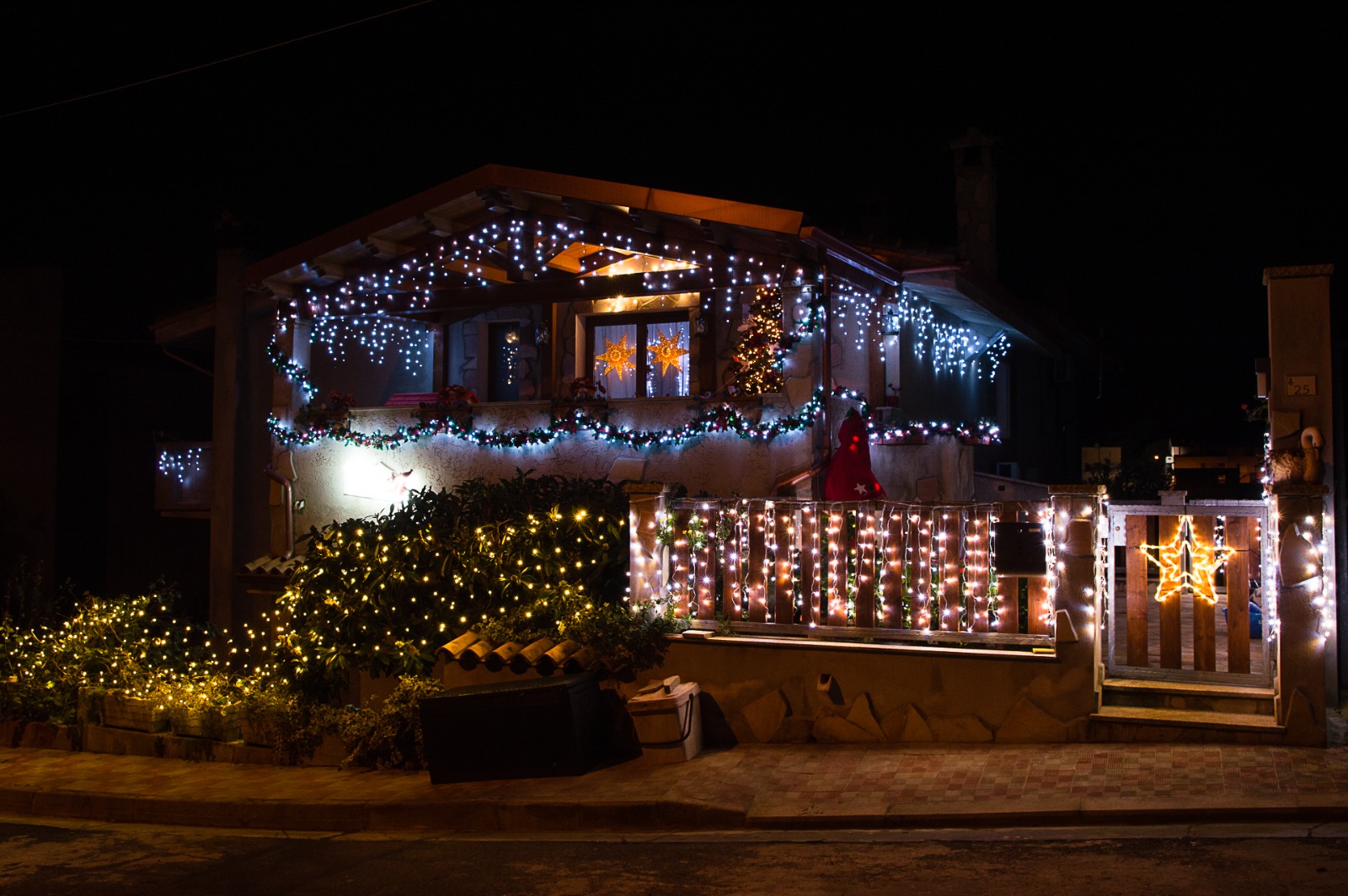 Concorso “Le migliori luminarie in Sardegna 2021”: Casa Cucchedda a Teulada
