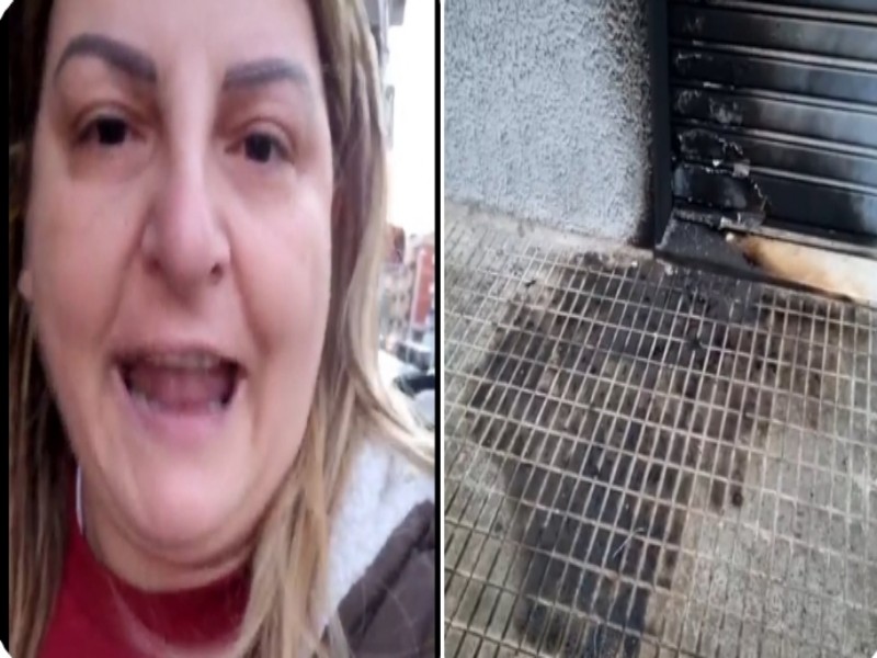 Cagliari, l’ira della commerciante: “Fuoco al mio magazzino, se avete problemi venite a parlarmi”