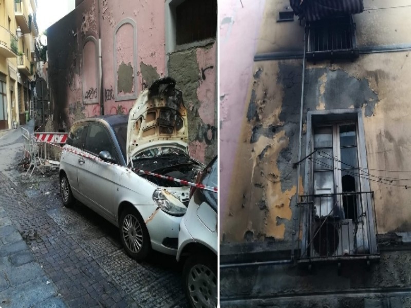 Cagliari, devastazione alla Marina: “Auto incendiate e paura, siamo feriti e abbandonati”