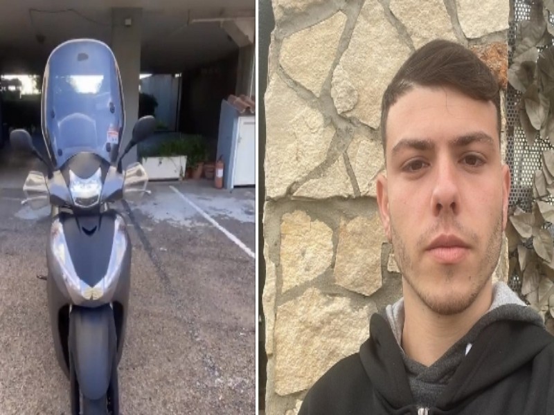 “Il mio scooter pagato 6700 euro rubato sotto casa a Cagliari, sono un rider: aiutatemi a trovarlo”