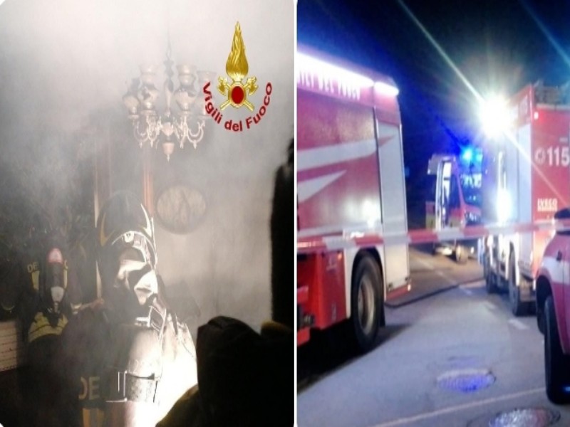 Morto nella casa divorata dalle fiamme, choc a Pirri: la vittima è un 79enne