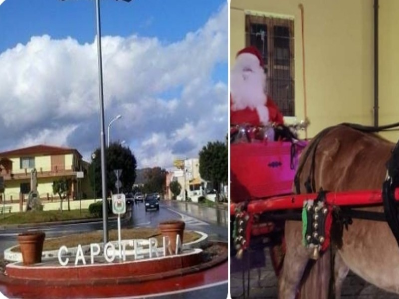 Covid a Capoterra, 197 positivi: Babbo Natale incontra i bimbi “distanziati e con mascherina”