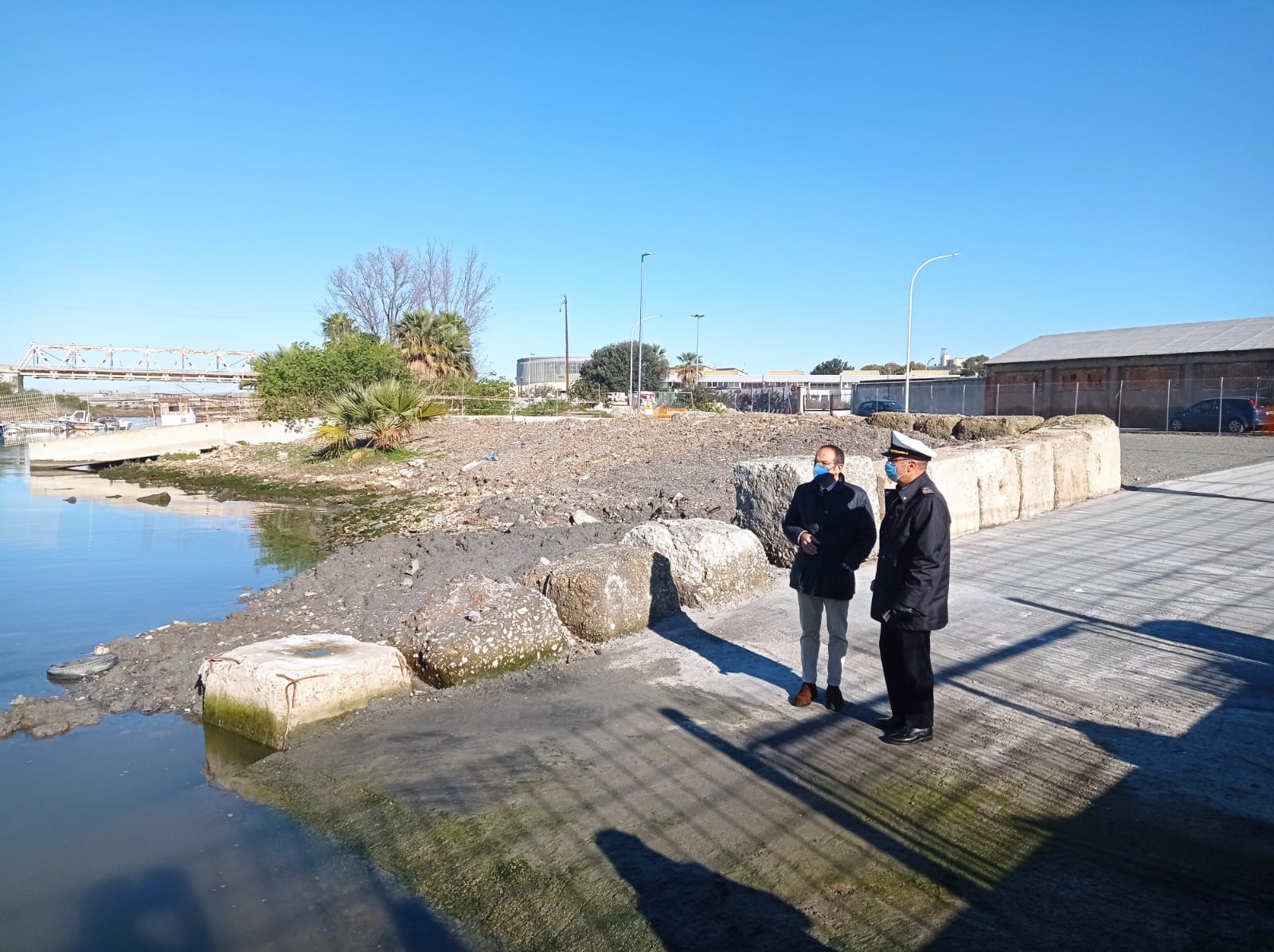 Cagliari, inaugurato il nuovo scivolo a mare pubblico a Sa Perdixedda