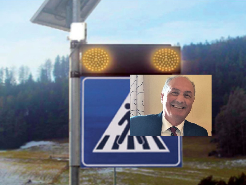 Selargius, più sicurezza per i pedoni: ecco i cartelli a led su 36 strade
