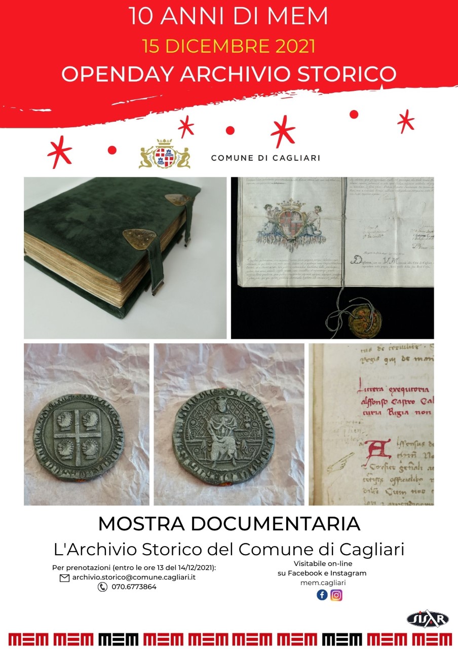 Cagliari, open day alla scoperta delle meraviglie custodite nell’Archivio storico
