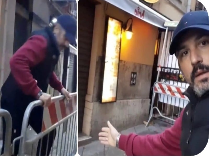 Cagliari, ristoratore beffato: “Locale transennato dopo la pioggia di calcinacci, non posso lavorare”