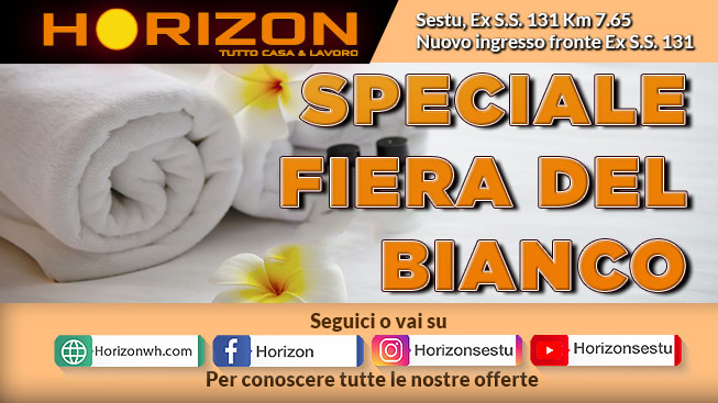 Horizon lancia lo Speciale Fiera del Bianco