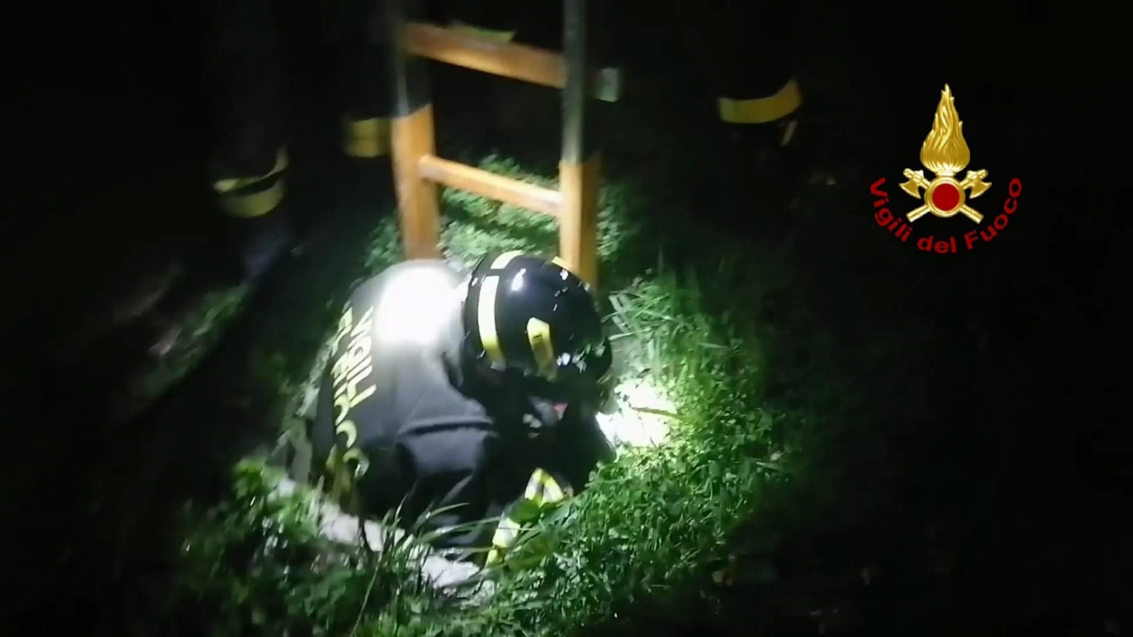 Monserrato, cane precipita in un pozzetto: salvato dai Vigili del Fuoco