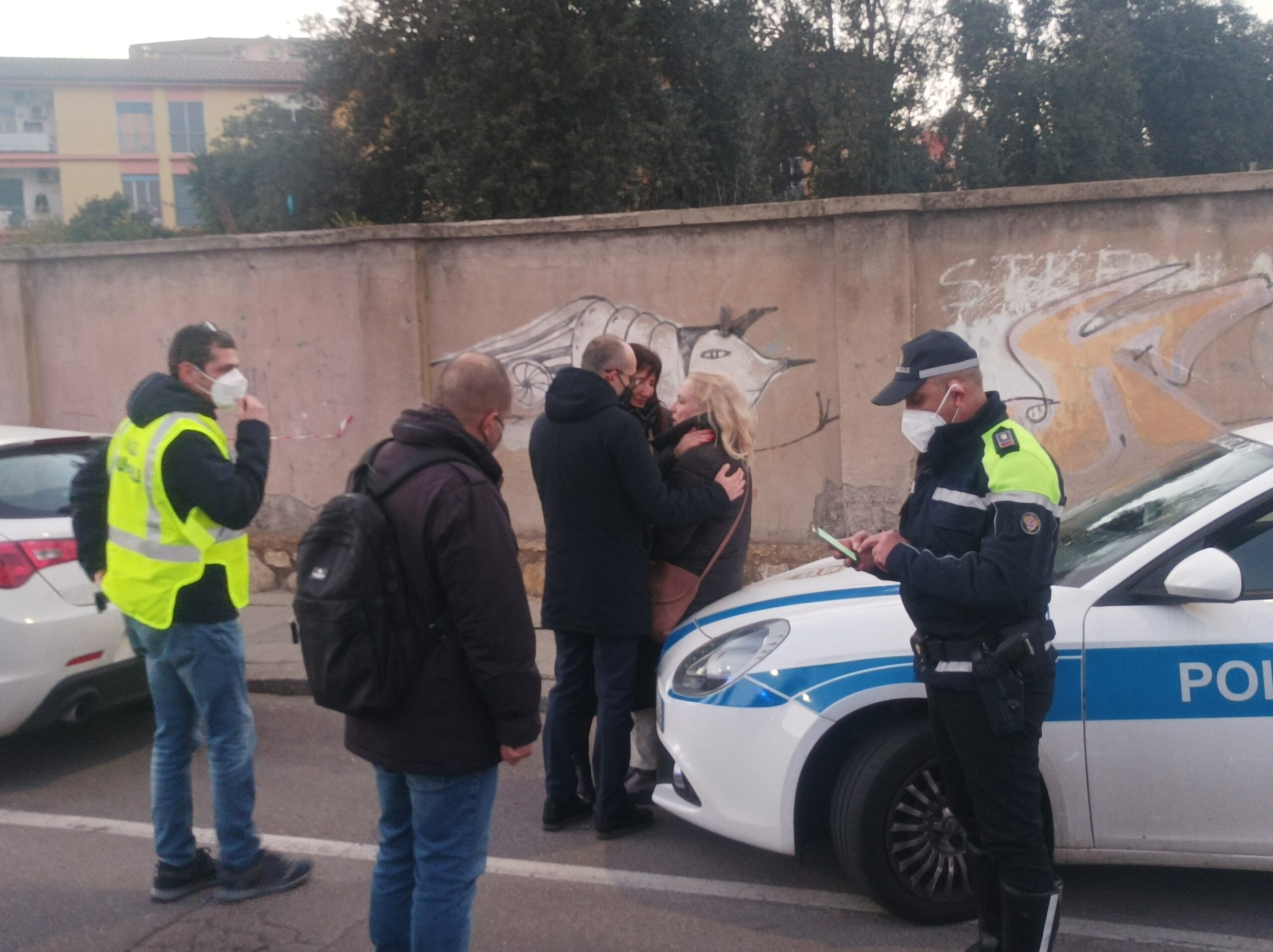 Cagliari, Truzzu: “Vicino ai parenti di Daniele, faremo gli attraversamenti rialzati anche in via Cadello”