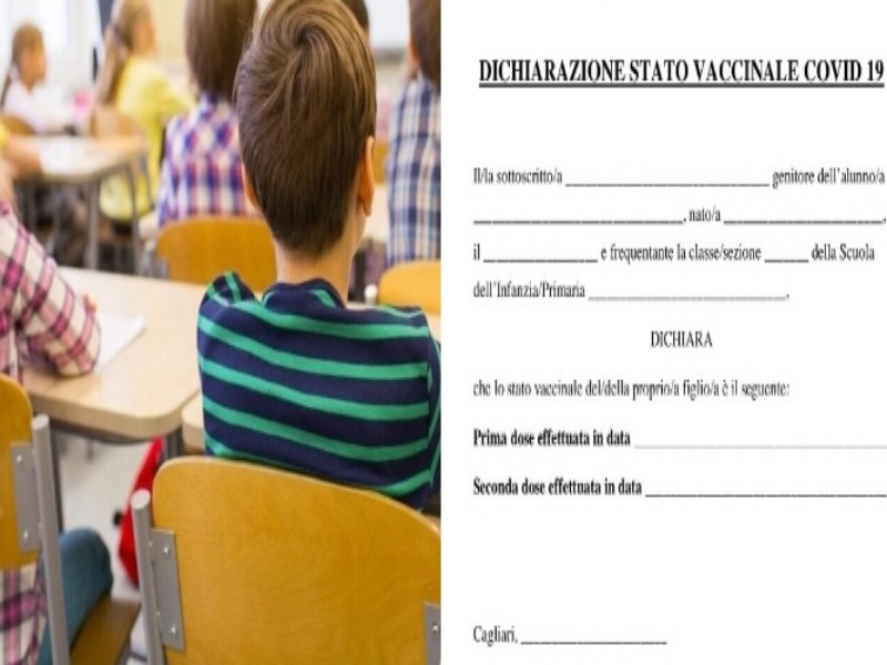 La richiesta di una scuola di Cagliari alle famiglie: “Fateci sapere se i vostri figli sono vaccinati”