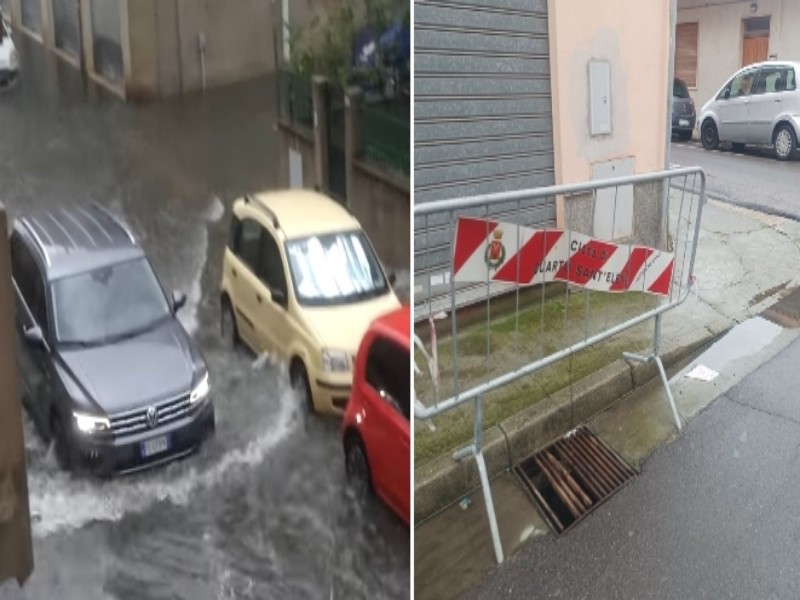 Quartu, stop alle inondazioni: fogne e asfalto nuovi di zecca da via Rossini a via della Musica