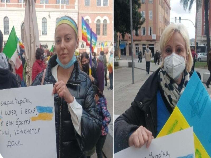 Le ucraine a Cagliari: “Disperate per i nostri cari in guerra, grazie ai sardi per la solidarietà”