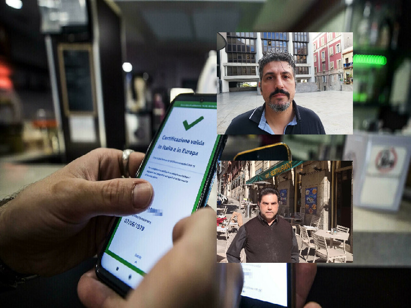 Cagliari, i ristoratori pentiti contro il green pass: “Ci sta rovinando perchè la gente ha più paura di prima”