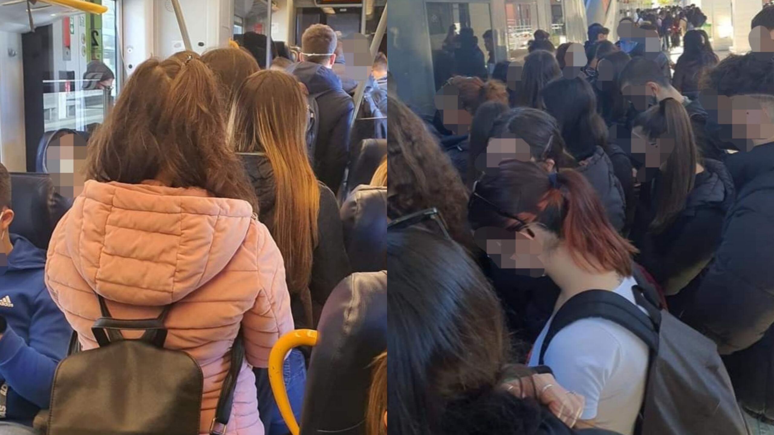 “Ammassati come sardine”: il disagio dei pendolari sul treno Cagliari-Oristano