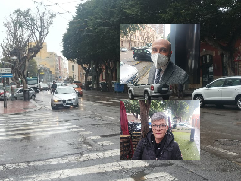Cagliari, viale Trieste è una pista da corsa: “Rischiamo ogni giorno, la notte gare di sgommate nel parcheggio davanti alla Regione”