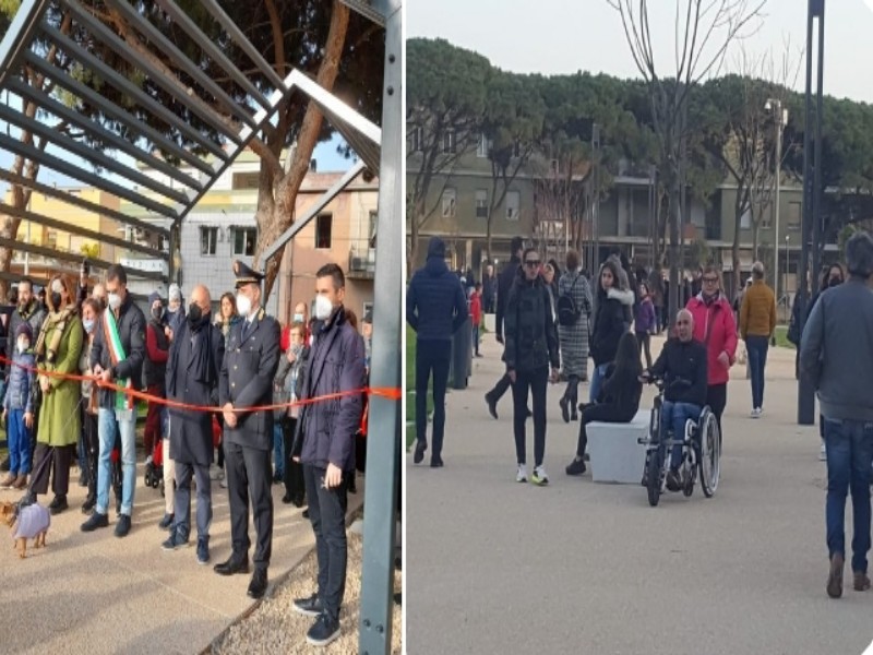 Quartucciu, pienone per l’apertura del nuovo parco: “Rispettatelo e proteggetelo, ci sono le telecamere”