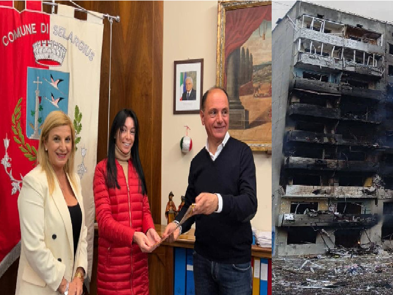 Tatiana, dall’inferno dell’Ucraina a Selargius: “Mi sembra ancora di sentire il frastuono delle bombe”