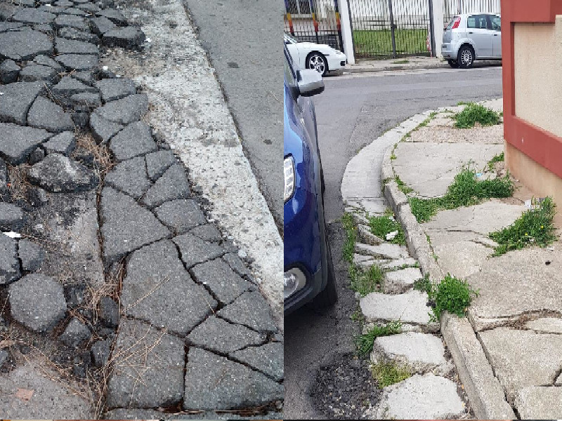 A Quartu le radici spaccano le strade: “Dossi in via Cimabue e d’Arborea e pericoli per automobilisti e pedoni”