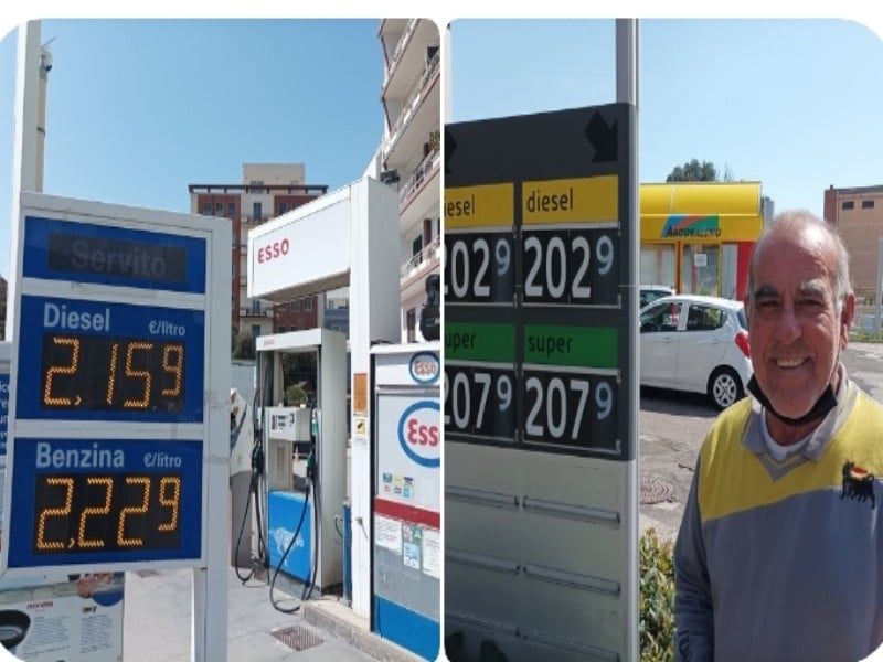 Cagliari, benzina ancora sopra i due euro: “Il taglio di 25 centesimi? Forse nei prossimi giorni” (VIDEO)