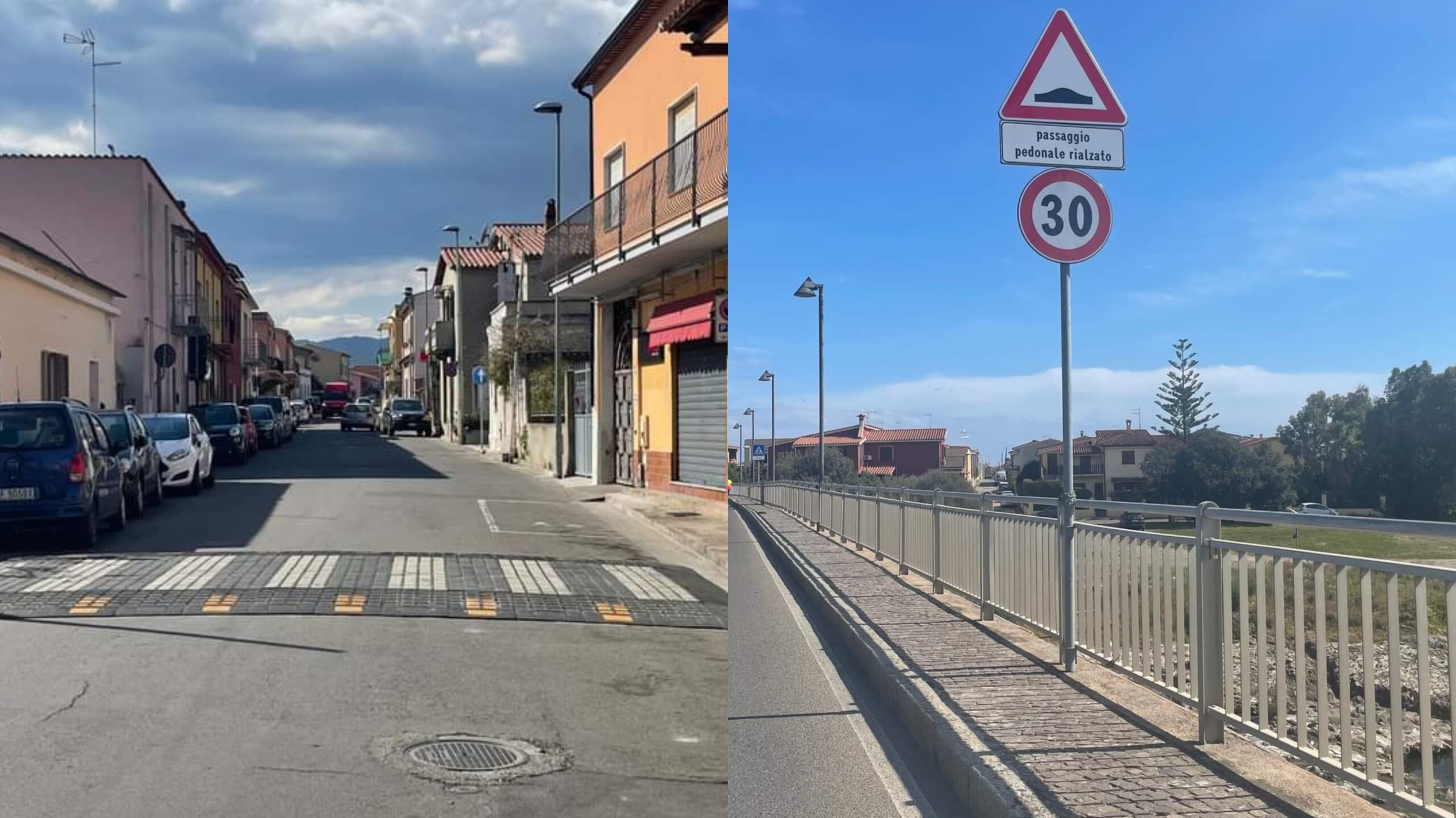 Pula, attraversamenti pedonali rialzati e dossi per ridurre la velocità in centro