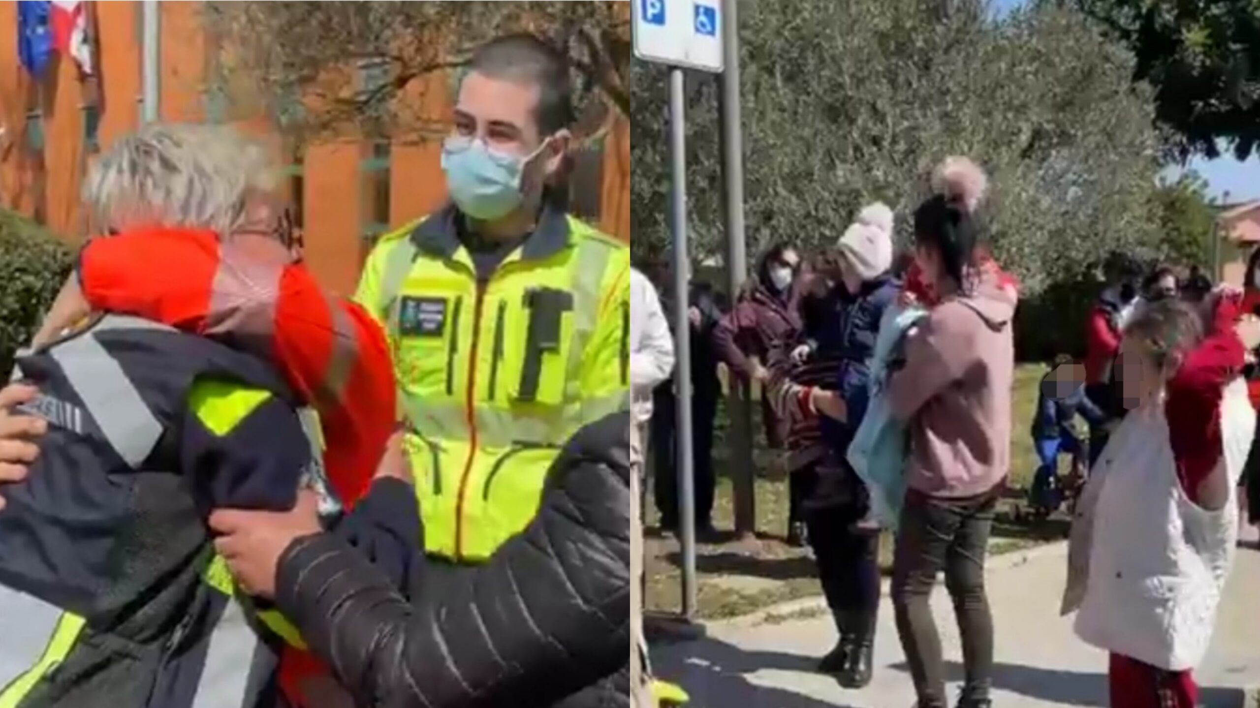 Dall’Ucraina a Cagliari, donne e bimbi abbracciano i loro parenti: “Vi abbiamo aspettato pregando e piangendo”