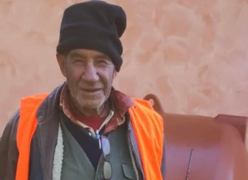 Castadias, sos del sindaco: “E’ scomparso Luciano Luccheddu, aiutateci a ritrovarlo”