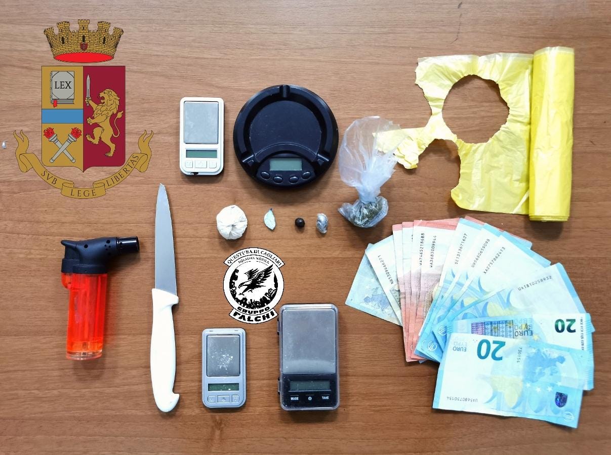 Cagliari, spaccio di droga al Cep: 55enne arrestato dalla polizia