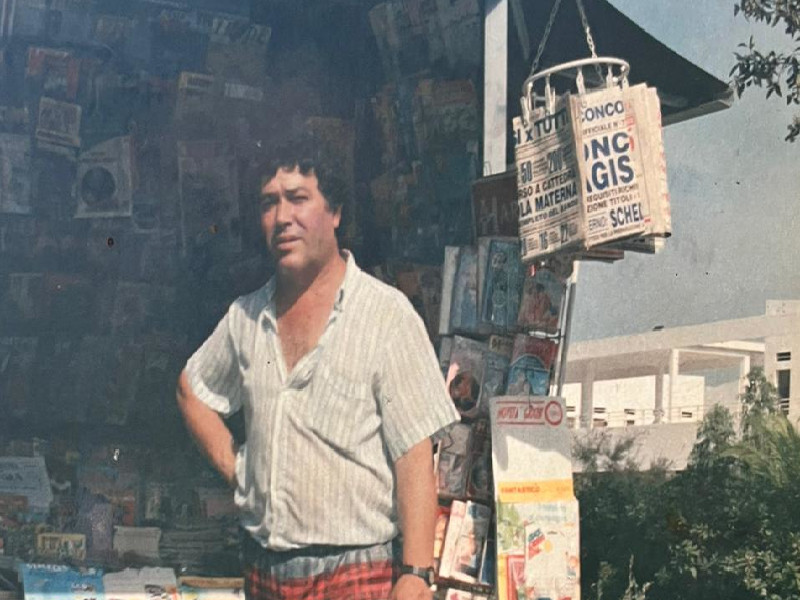 Infarto in casa a Selargius, muore a 76 anni lo storico edicolante del Poetto Onofrio Fanunza